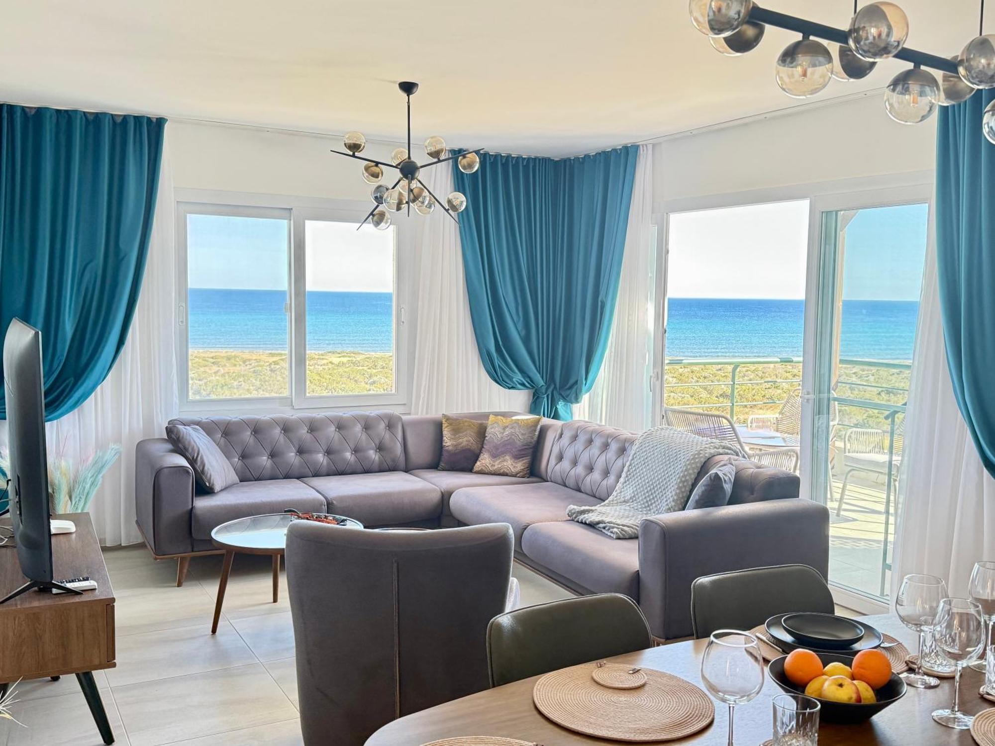 Relaxing Penthouse Suites By The Sea Vokolidha Exterior photo